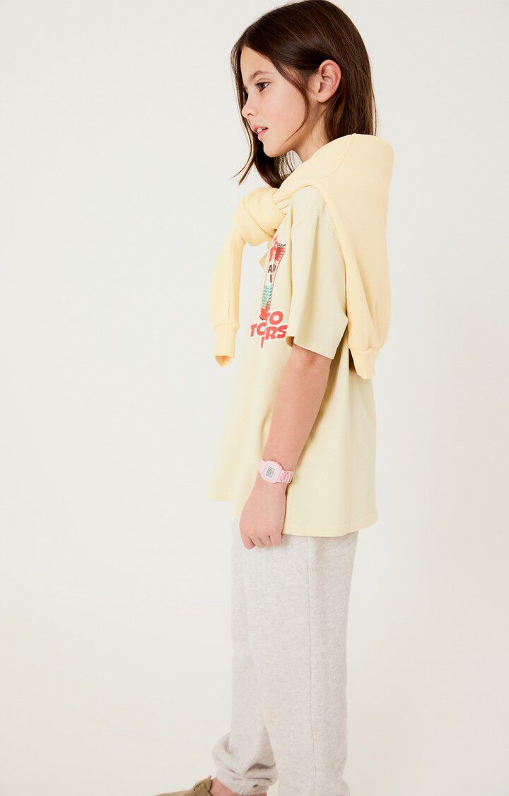 Camiseta niños Fizvalley - CREMA INGLESA VINTAGE - Amarillo